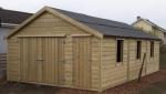 24' x 15' Classic Garage - Wooden Garage.